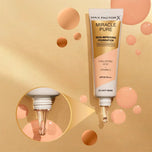 MAX FACTOR-Base para melhorar a pele MIRACLE PURE Hidratação 24h SPF30-DrShampoo - Perfumaria e Cosmética