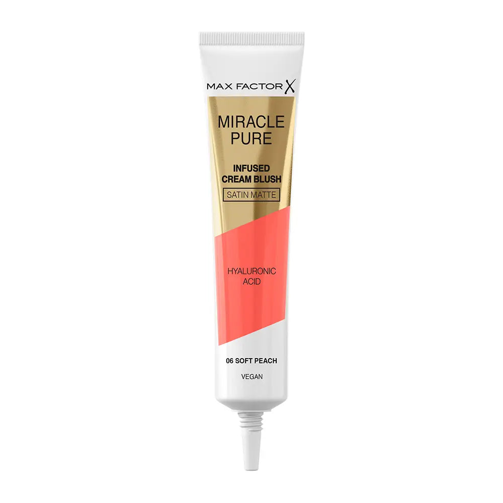 MAX FACTOR-Blush MIRACLE PURE #06-Pêssego Moderno 15 ml-DrShampoo - Perfumaria e Cosmética