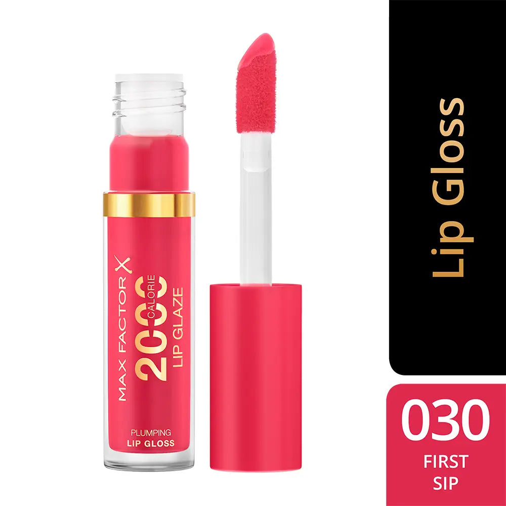 MAX FACTOR-Brilho labial 2000 CALORIE LIP #30 primeiro gole 4,4 ml-DrShampoo - Perfumaria e Cosmética