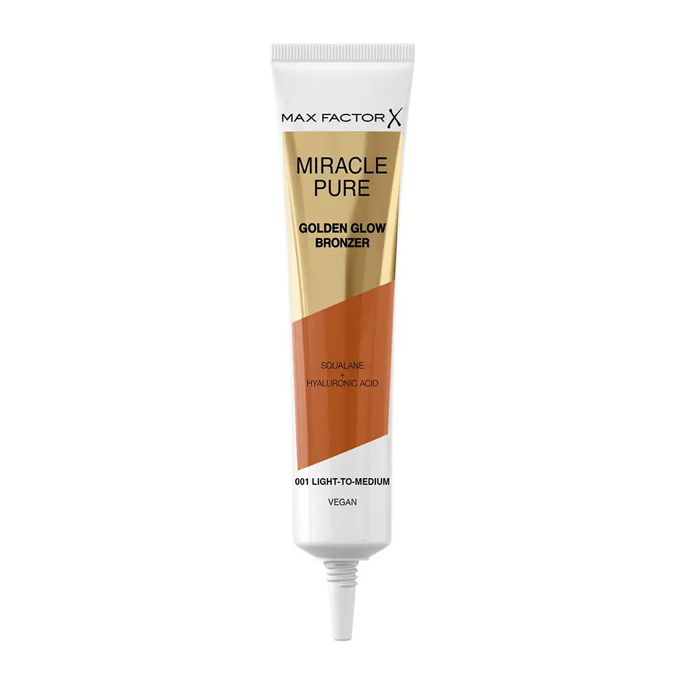 MAX FACTOR-Bronzeador MIRACLE PURE #001-Leve a Médio 15 ml-DrShampoo - Perfumaria e Cosmética