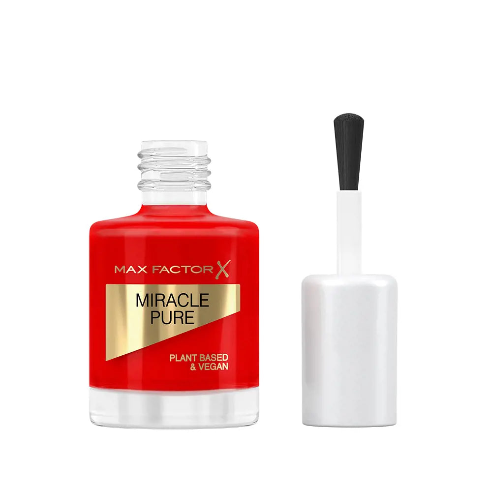 MAX FACTOR-Esmalte MIRACLE PURE 305 papoula escarlate 12 ml-DrShampoo - Perfumaria e Cosmética