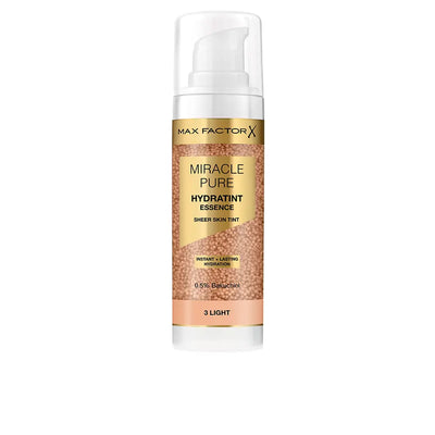 MAX FACTOR-Essência hidratante MIRACLE PURE #3-Light 30 ml-DrShampoo - Perfumaria e Cosmética