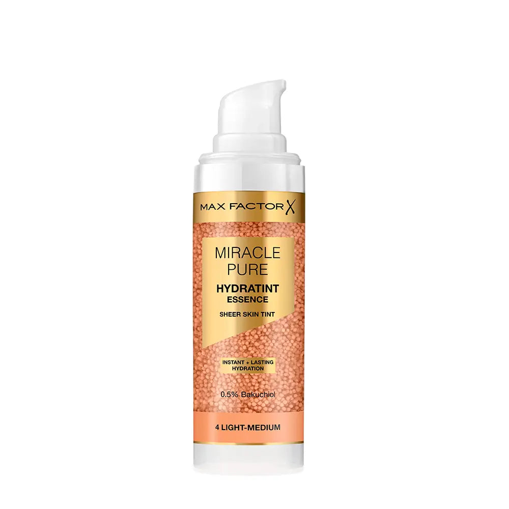 MAX FACTOR-Essência hidratante MIRACLE PURE #4-Light-Medium 30 ml-DrShampoo - Perfumaria e Cosmética