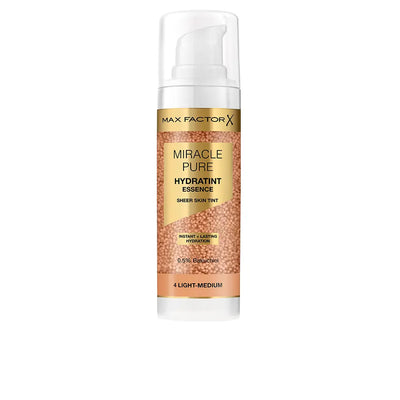 MAX FACTOR-Essência hidratante MIRACLE PURE #4-Light-Medium 30 ml-DrShampoo - Perfumaria e Cosmética