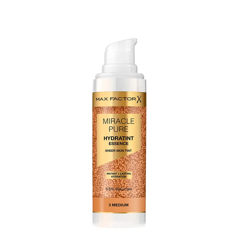 MAX FACTOR-Essência hidratante MIRACLE PURE #5-Médio 30 ml-DrShampoo - Perfumaria e Cosmética