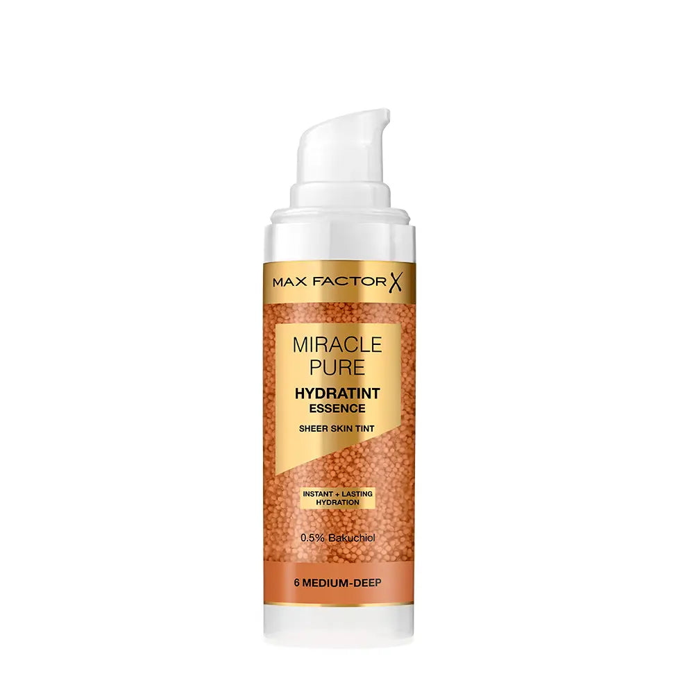MAX FACTOR-Essência hidratante MIRACLE PURE #6-Médio-Profundo 30 ml-DrShampoo - Perfumaria e Cosmética
