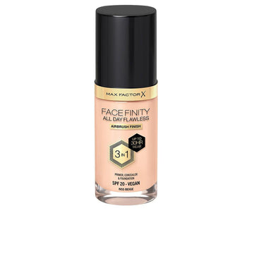 MAX FACTOR-FACEFINITY 3IN1 primer concealer foundation 55 beige 30 ml-DrShampoo - Perfumaria e Cosmética Main image