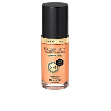 MAX FACTOR-FACEFINITY 3IN1 primer concealer foundation 85 caramel 30 ml-DrShampoo - Perfumaria e Cosmética Main image