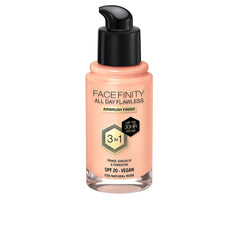 MAX FACTOR-FACEFINITY ALL DAY FLAWLESS 3 IN 1 foundation C50 natural rose 30 ml-DrShampoo - Perfumaria e Cosmética