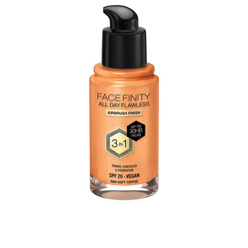 MAX FACTOR-FACEFINITY ALL DAY FLAWLESS 3 IN 1 foundation N84 soft toffee 30 ml-DrShampoo - Perfumaria e Cosmética Image principale du produit