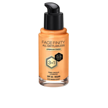 MAX FACTOR-FACEFINITY ALL DAY FLAWLESS 3 IN 1 foundation W78 warm honey 30 ml-DrShampoo - Perfumaria e Cosmética Main image