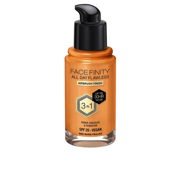 MAX FACTOR-FACEFINITY ALL DAY FLAWLESS 3 IN 1 foundation W89 warm praline 30 ml-DrShampoo - Perfumaria e Cosmética Main image