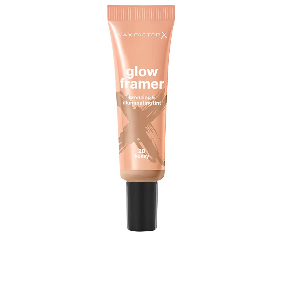 MAX FACTOR-GLOW FRAMER bronzeador e tinta iluminadora 20 Honey 30 ml.-DrShampoo - Perfumaria e Cosmética