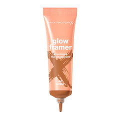 MAX FACTOR-GLOW FRAMER bronzeador e tonalizante iluminador 40 Amber 30 ml.-DrShampoo - Perfumaria e Cosmética