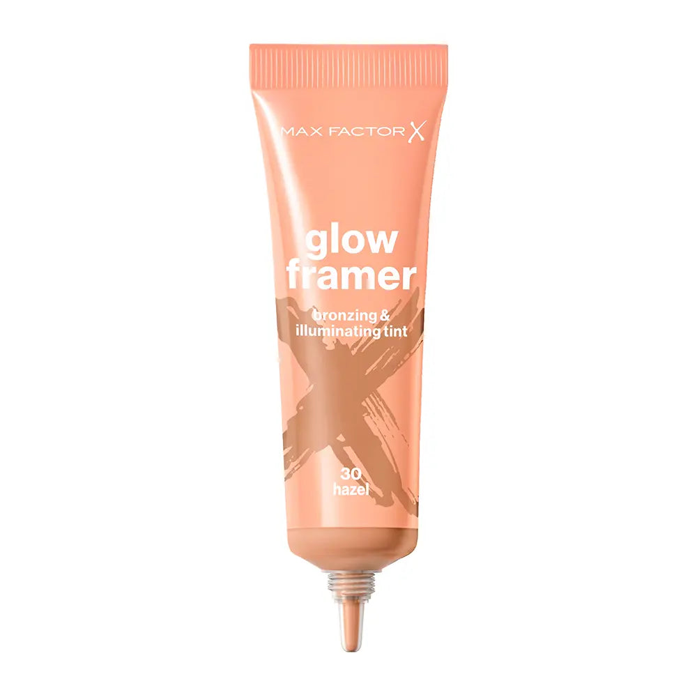 MAX FACTOR-GLOW FRAMER tonalizante bronzeador e iluminador 30 Hazel 30 ml.-DrShampoo - Perfumaria e Cosmética