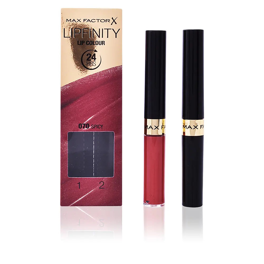 MAX FACTOR-LIPFINITY classic 070 tom picante 2ml-DrShampoo - Perfumaria e Cosmética