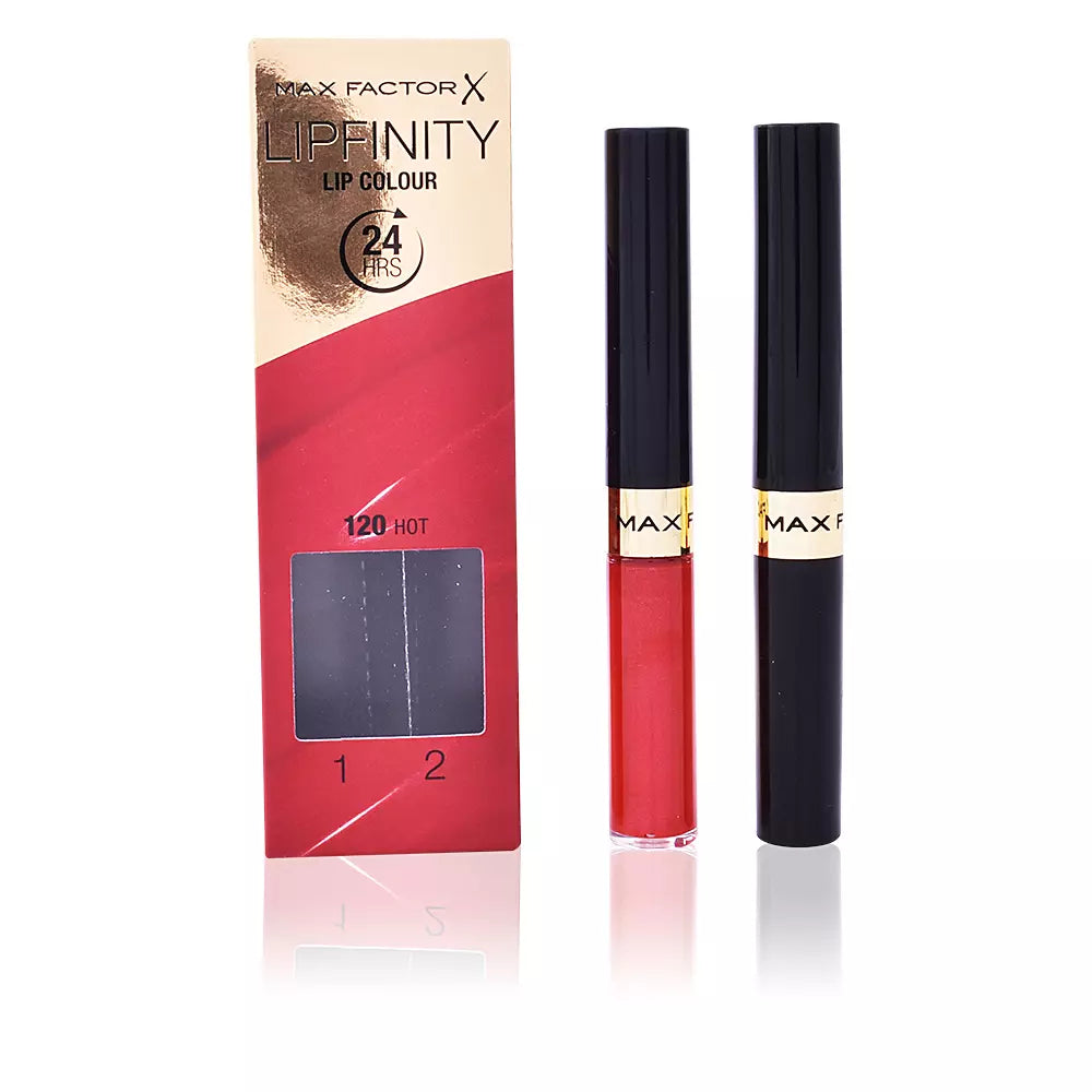 MAX FACTOR-LIPFINITY clássico 120 quente-DrShampoo - Perfumaria e Cosmética