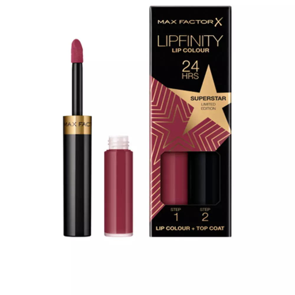 MAX FACTOR-LIPFINITY estrelas em ascensão 86 superstar-DrShampoo - Perfumaria e Cosmética