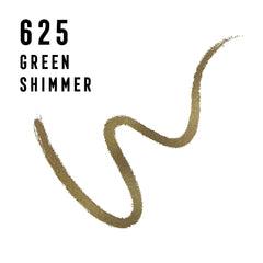 MAX FACTOR-MASTERPIECE WOW LINER delineador em gel à prova d'água 625 Verde Brilhante 12 gr.-DrShampoo - Perfumaria e Cosmética