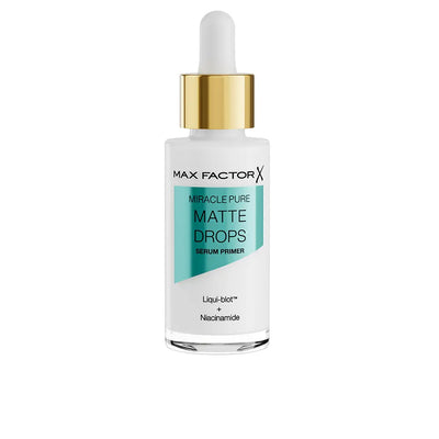 MAX FACTOR-MIRACLE PURE MATTE DROPS sérum primer 30 ml-DrShampoo - Perfumaria e Cosmética