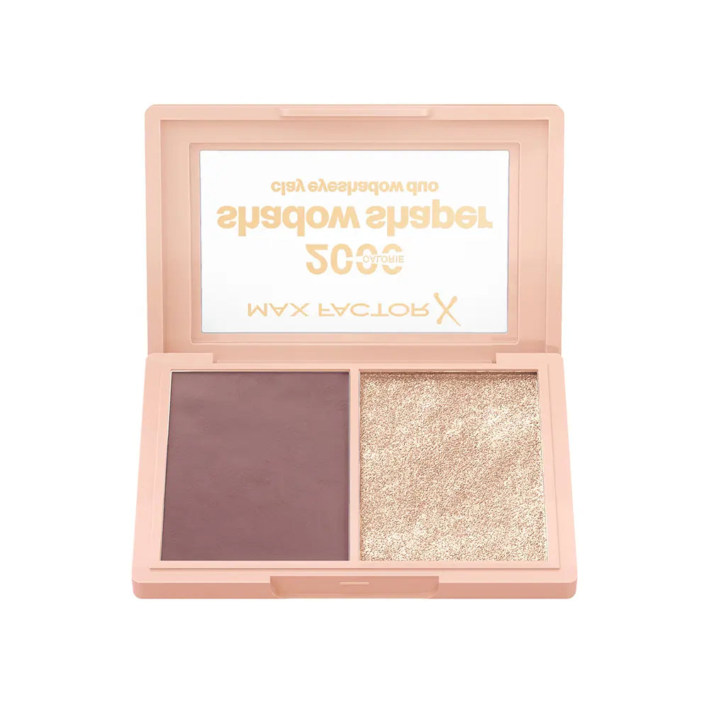 MAX FACTOR-Sombras 2000 CALORIE SHADOW SHAPER sombra de olhos 030 Shell Shadow 4 gr.-DrShampoo - Perfumaria e Cosmética