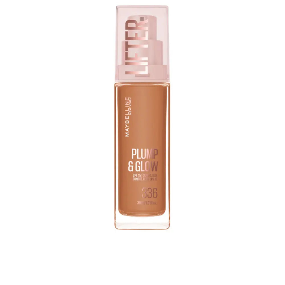 MAYBELLINE-Base LIFTER PLUMP GLOW 336 30 ml-DrShampoo - Perfumaria e Cosmética