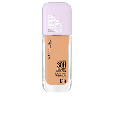 MAYBELLINE-Base de maquiagem SUPERSTAY LUMI MATTE #129 30 ml-DrShampoo - Perfumaria e Cosmética