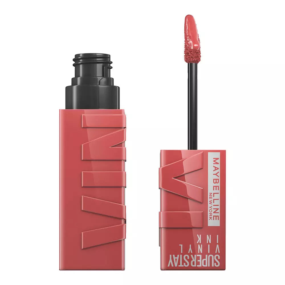 MAYBELLINE-Batom líquido SUPERSTAY VINYL INK #35-cheeky-DrShampoo - Perfumaria e Cosmética
