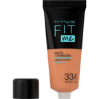 MAYBELLINE-CABE EM MIM! Base MATTE+PORELESS #334-bronzeado quente 30 ml-DrShampoo - Perfumaria e Cosmética
