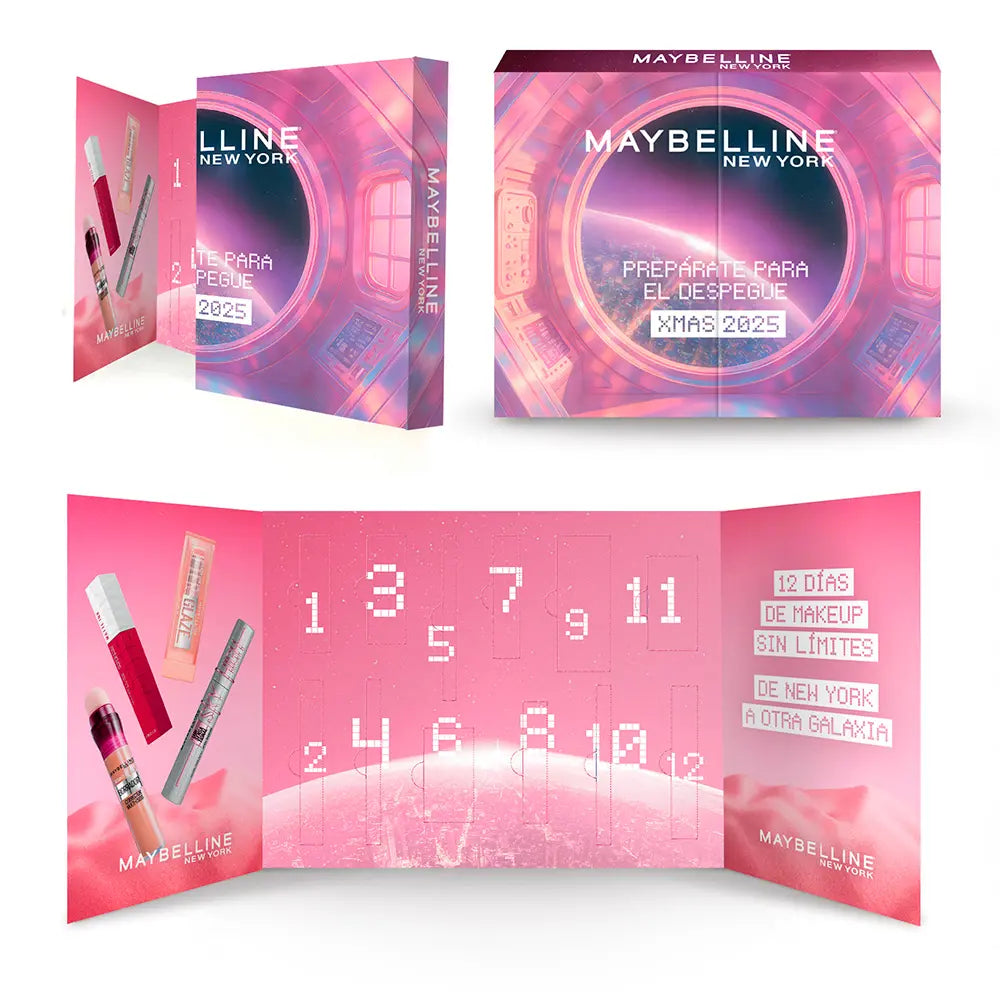 MAYBELLINE-CALENDÁRIO DO ADVENTO 12 pcs.-DrShampoo - Perfumaria e Cosmética