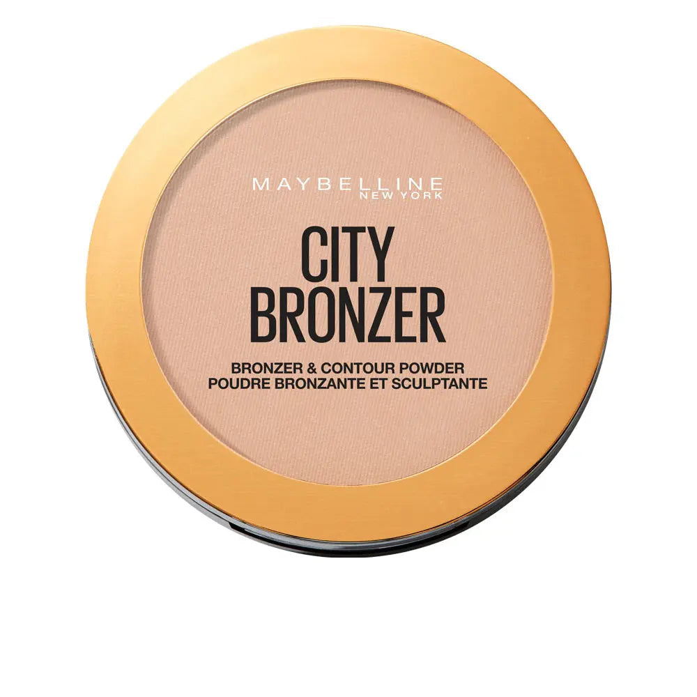 MAYBELLINE-CITY BRONZER pó bronzeador contorno 250 médio quente 8 gr-DrShampoo - Perfumaria e Cosmética