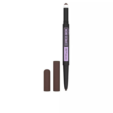 MAYBELLINE-EXPRESS BROW cetim duo 04 castanho escuro-DrShampoo - Perfumaria e Cosmética Main image