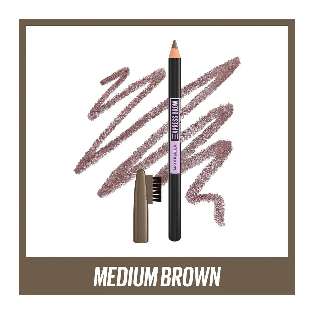 MAYBELLINE-EXPRESS BROW eyebrow pencil #06-black brown-DrShampoo - Perfumaria e Cosmética