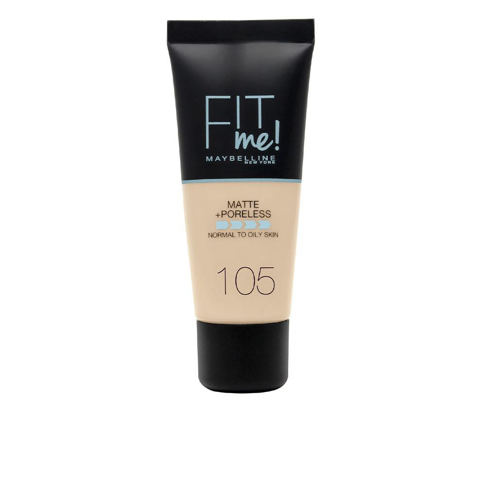 MAYBELLINE-FIT ME Foundation matteporeless 105 natural ivory 30 ml-DrShampoo - Perfumaria e Cosmética