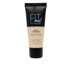 MAYBELLINE-FIT ME Foundation matteporeless 105 natural ivory 30 ml-DrShampoo - Perfumaria e Cosmética