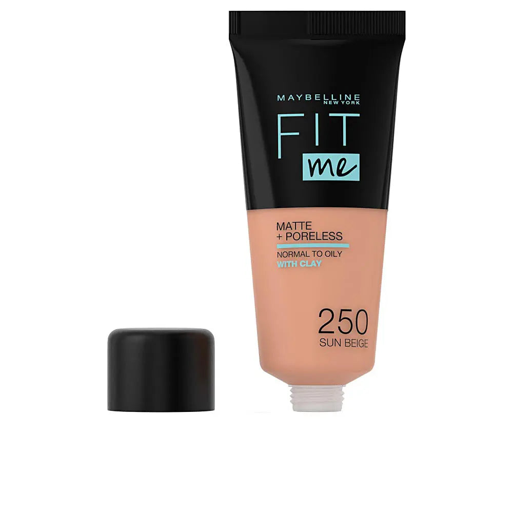 MAYBELLINE-FIT ME MATTEPORELESS foundation 250 sun beige-DrShampoo - Perfumaria e Cosmética