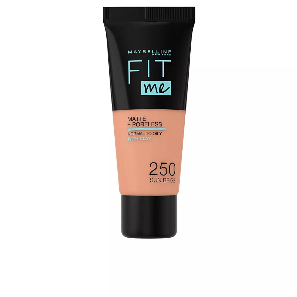 MAYBELLINE-FIT ME MATTEPORELESS foundation 250 sun beige-DrShampoo - Perfumaria e Cosmética