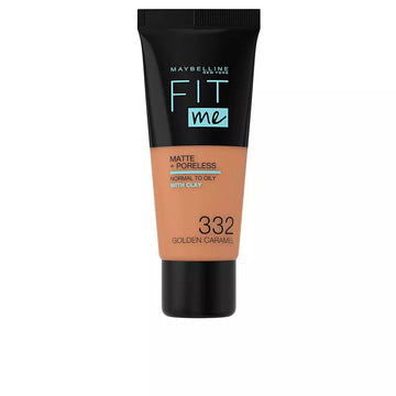 MAYBELLINE-FIT ME MATTEPORELESS foundation 332 golden-DrShampoo - Perfumaria e Cosmética Main image