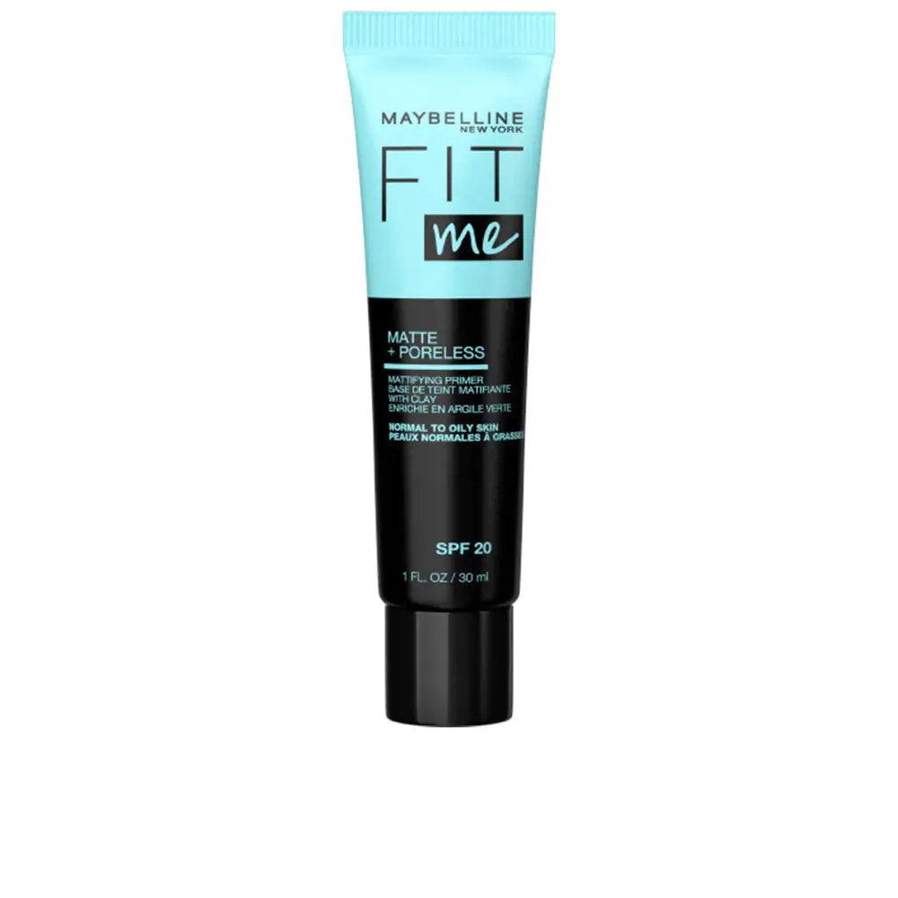 MAYBELLINE-FIT ME MATTE+PORELESS mattifying primer sunscreen 30 ml-DrShampoo - Perfumaria e Cosmética