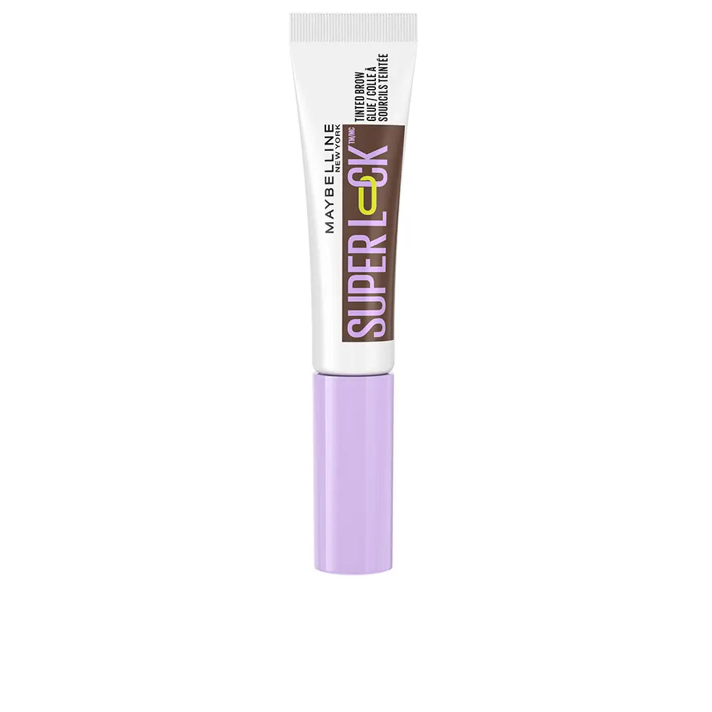 MAYBELLINE-GEL FIXADOR DE SOBRANCELHAS SUPER LOCK Castanho Escuro 8 g-DrShampoo - Perfumaria e Cosmética