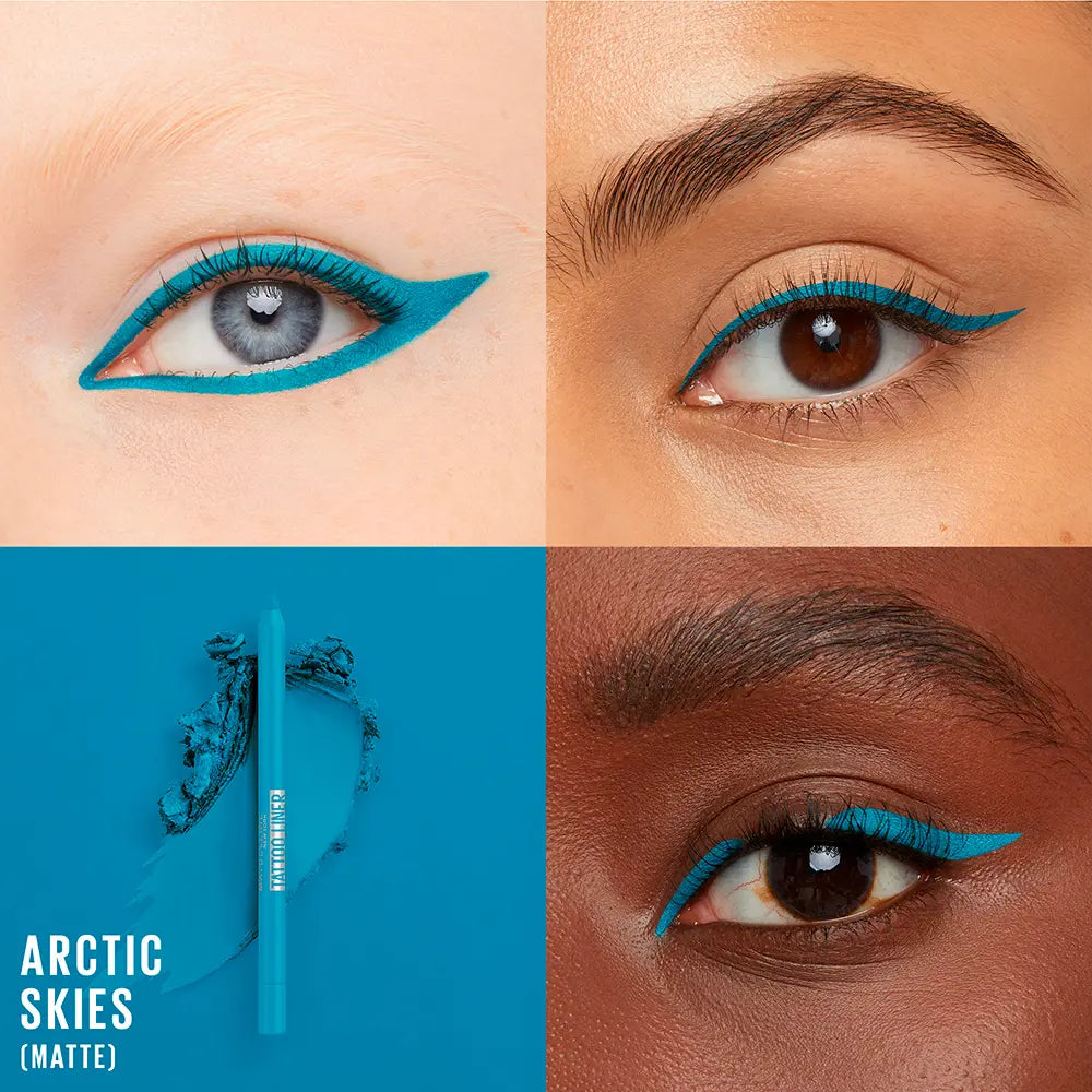 MAYBELLINE-LAPIS GEL TATTOO LINER 806 CÉUS ARTIC 13 GR.-DrShampoo - Perfumaria e Cosmética