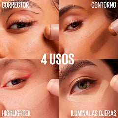 MAYBELLINE-LIFTER STIX barra facial multiuso 70 6 gr.-DrShampoo - Perfumaria e Cosmética