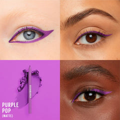 MAYBELLINE-Lápis em gel TATTOO LINER 801 roxo pop 13 g.-DrShampoo - Perfumaria e Cosmética