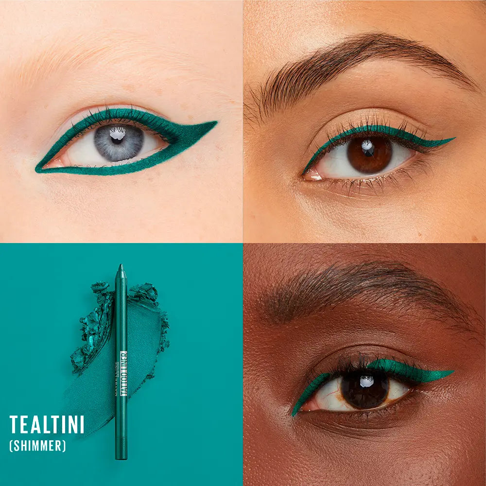 MAYBELLINE-Lápis em gel TATTOO LINER tealtini 13 gr.-DrShampoo - Perfumaria e Cosmética