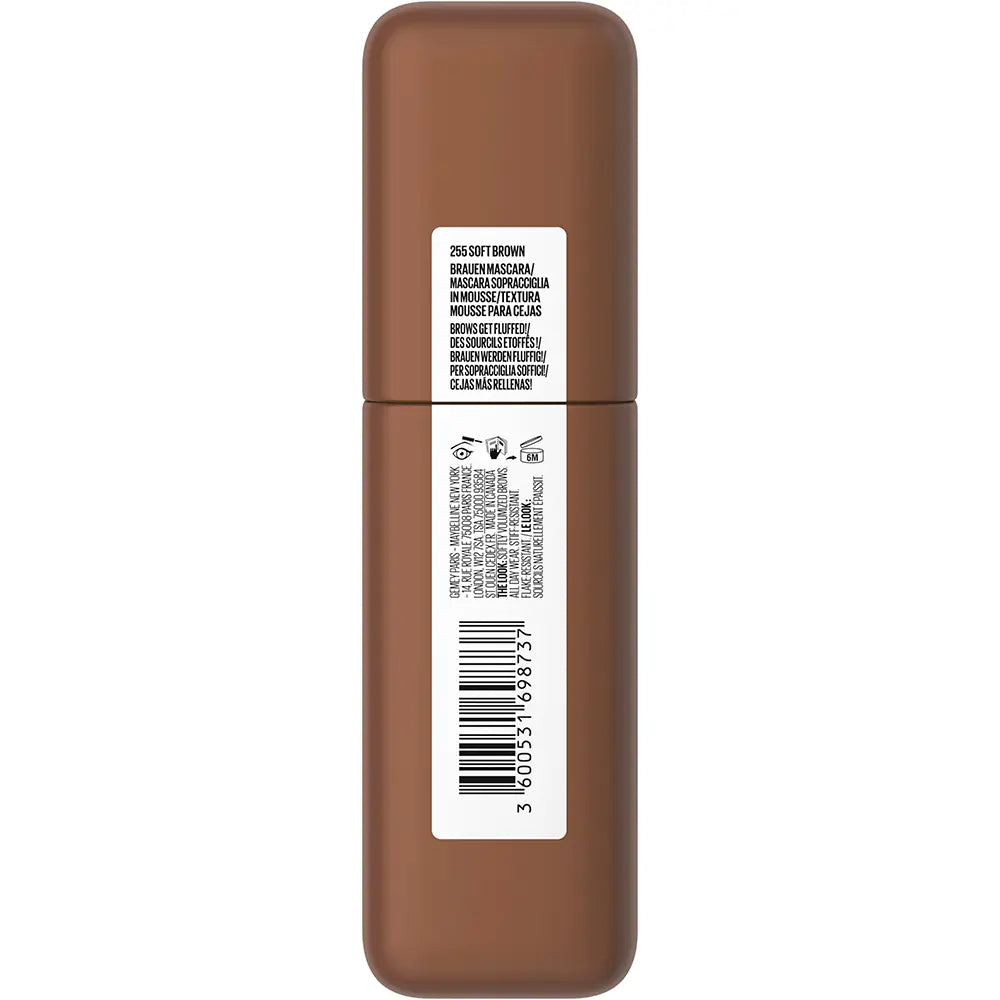 MAYBELLINE-MÁSCARA SUPERFLUFF para sobrancelhas 255 Soft Brown 5 ml-DrShampoo - Perfumaria e Cosmética