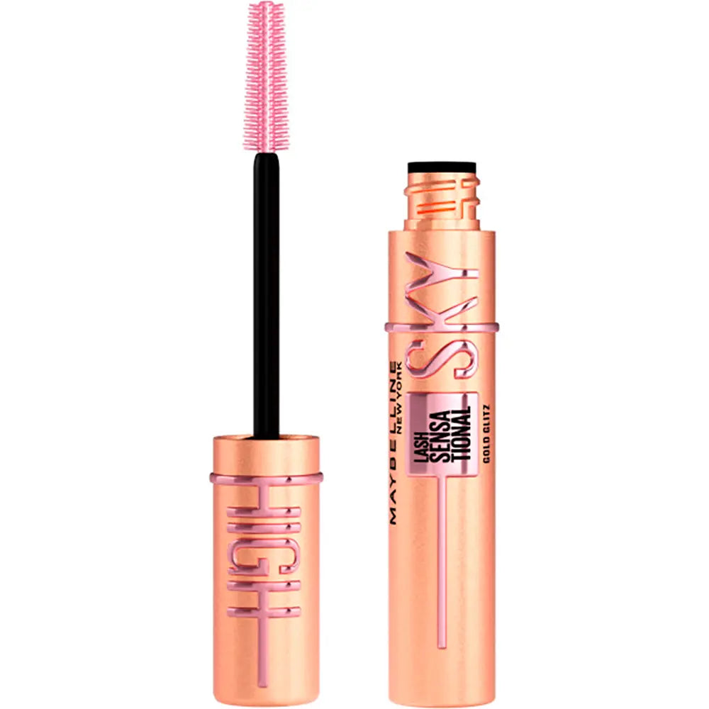 MAYBELLINE-Máscara LASH SENSATIONAL SKY HIGH rose gold 75 ml.-DrShampoo - Perfumaria e Cosmética