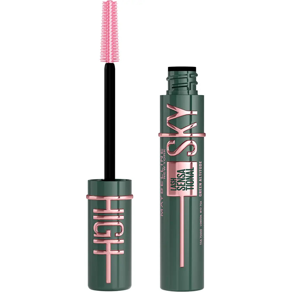 MAYBELLINE-Máscara de cílios LASH SENSATIONAL SKY HIGH #green altitude 7,2 ml-DrShampoo - Perfumaria e Cosmética