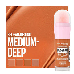 MAYBELLINE-PERFEITORA ANTI-IDADE INSTANTÂNEA GLOW 03 MÉDIO ESCURO 20 ml-DrShampoo - Perfumaria e Cosmética