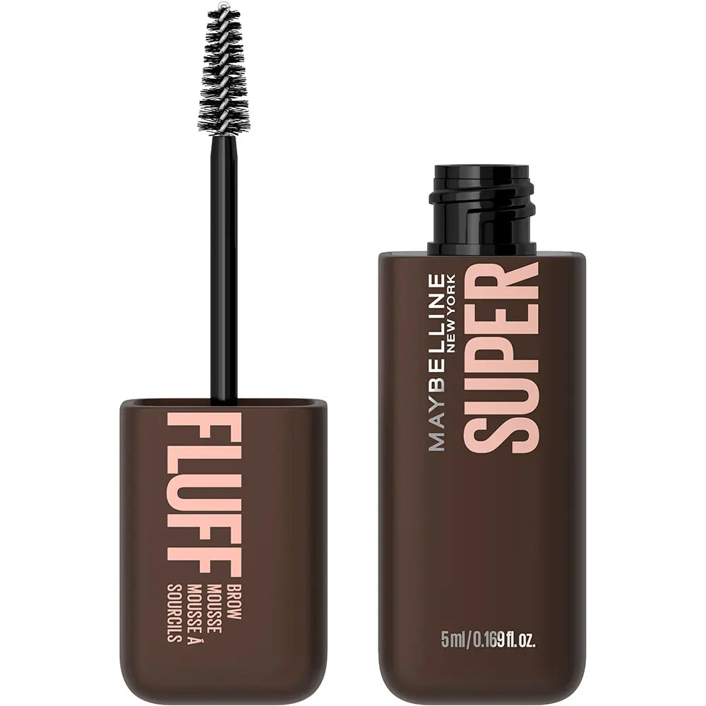 MAYBELLINE-SUPERFLUFF máscara para sobrancelhas 262 Preto Castanho 5 ml.-DrShampoo - Perfumaria e Cosmética