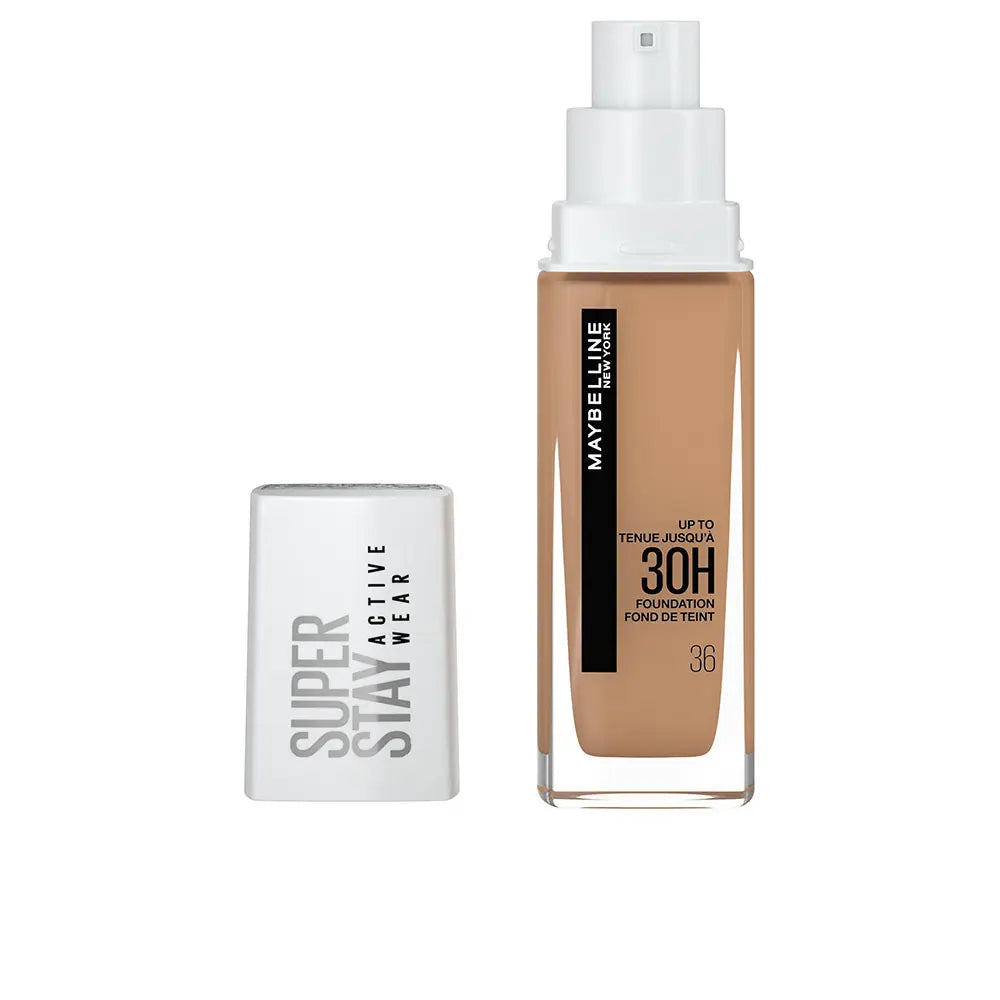 MAYBELLINE-SUPERSTAY activewear 30h base 36 sol quente 30 ml-DrShampoo - Perfumaria e Cosmética